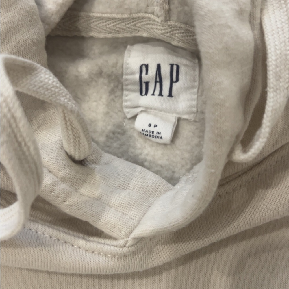 GAP Women's Beige and White Hoodies - Picture 2 of 4